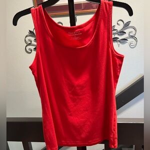 Talbots Vibrant Red Tank Top